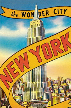 CAVALLINI & Co. Set de 18 Cartes Postales Vintage New York