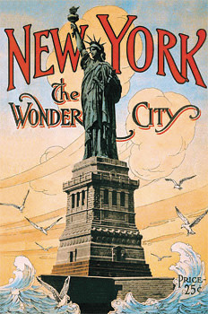 CAVALLINI & Co. Set de 18 Cartes Postales Vintage New York