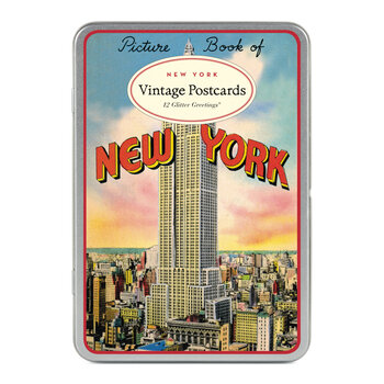 CAVALLINI & Co. Set de 12 Cartes Postales Vintage  New York City