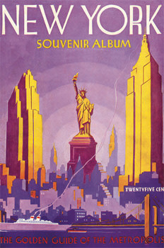 CAVALLINI & Co. Set de 12 Cartes Postales Vintage  New York City