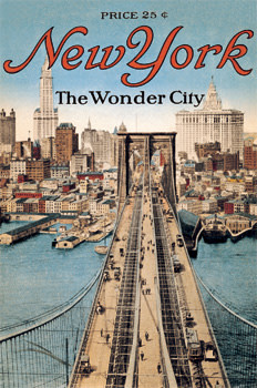 CAVALLINI & Co. Set de 12 Cartes Postales Vintage  New York City