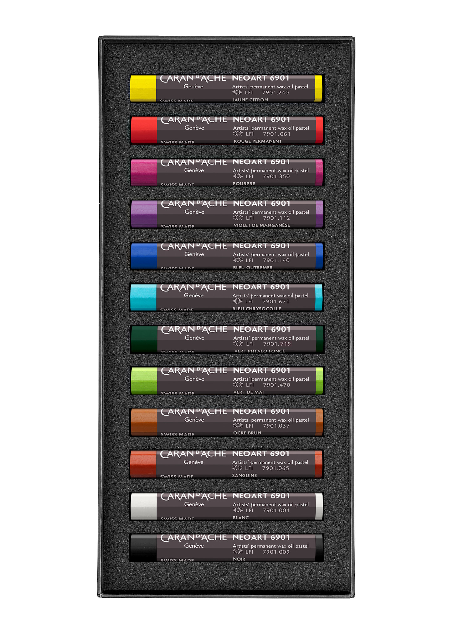 CARAN D'ACHE Neoart™ 6901, Boîte Carton De 12 Couleurs