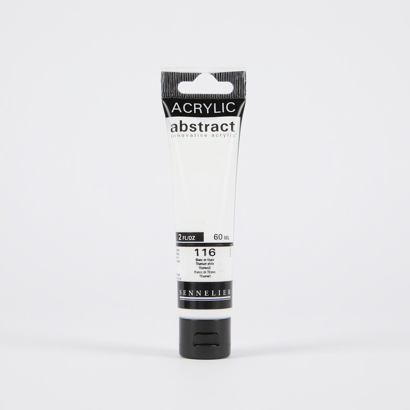 SENNELIER Abstract 60ml Blanc de Titane