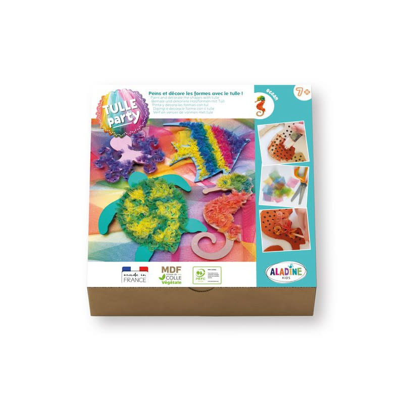 ALADINE Coffret Tulle Océan Certifié Pefc 100%