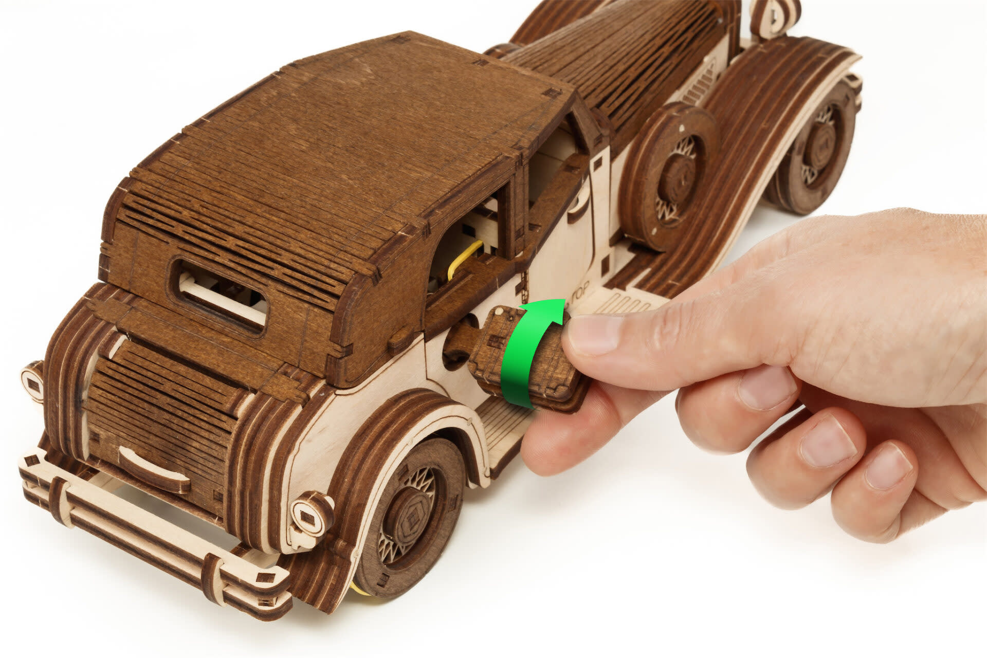 GRAINE CREATIVE Maquette 3D Voiture Rétro