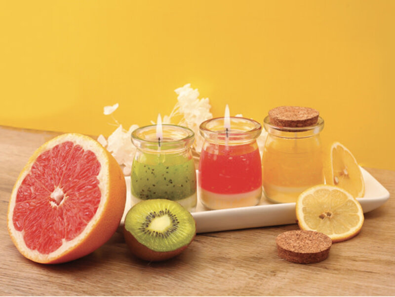 GRAINE CREATIVE Kit Diy Bougies Fruitées