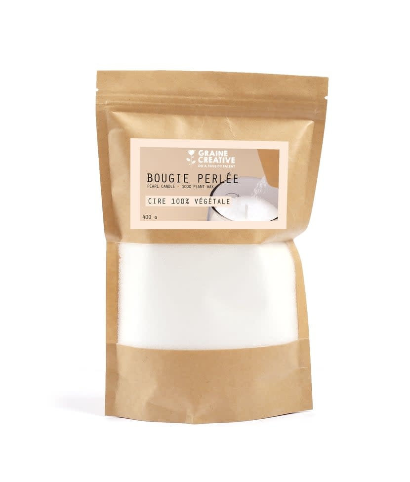 GRAINE CREATIVE Cire Végétale Effet Perle 400 Gr