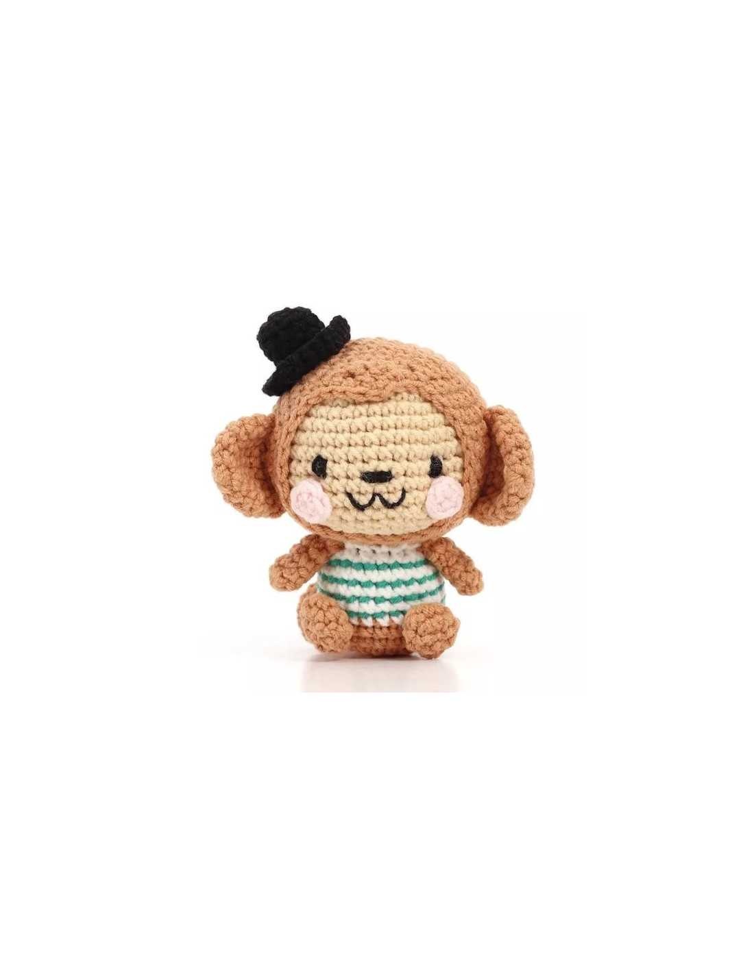 GRAINE CREATIVE Kit Minigurumi Nori le Singe 10cm