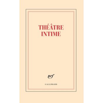 GALLIMARD Grand carnet - Théâtre intime