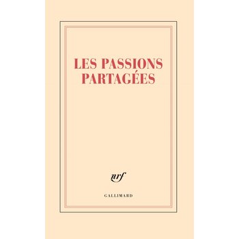 GALLIMARD Grand carnet - Les passions partagées