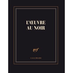 GALLIMARD Carnet carré couleur - L'œuvre au noir