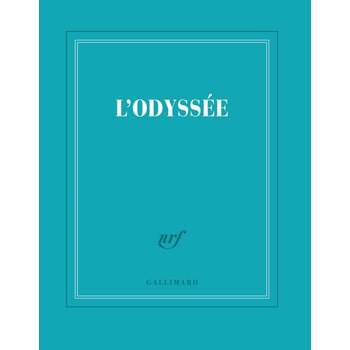 GALLIMARD Carnet carré couleur - L'odyssée