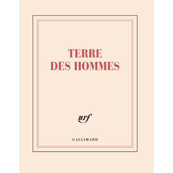 GALLIMARD Carnet carré - Terre des hommes