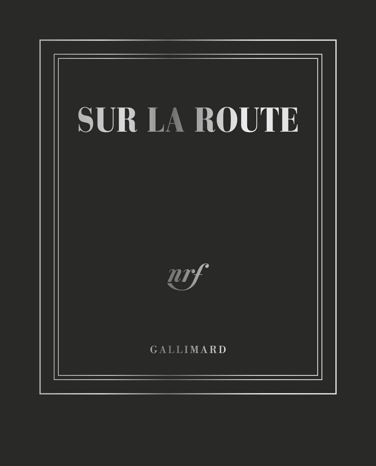 GALLIMARD Carnet poche couleur - Sur la route
