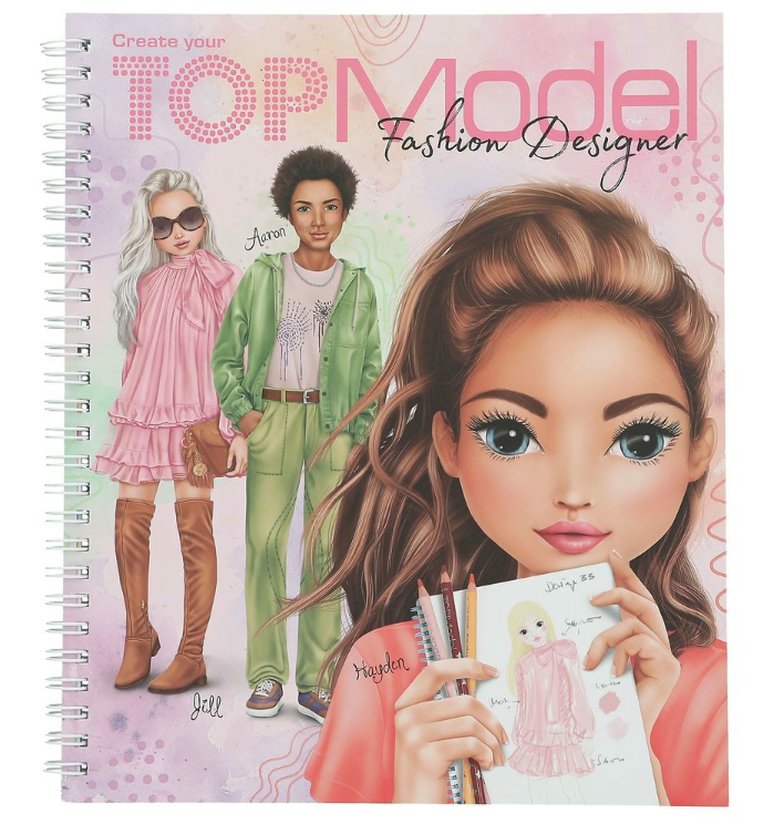TOP MODEL Album à colorier Create your TOPModel