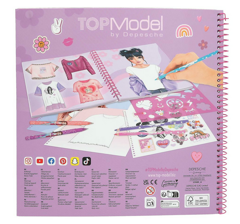 TOP MODEL T-Shirt Designer