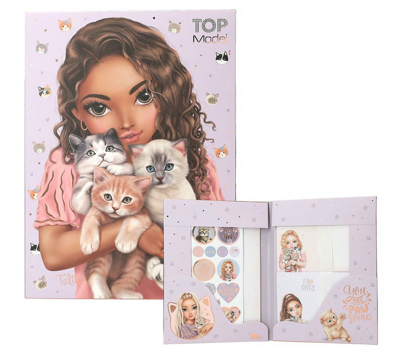 TOP MODEL Papeterie CAT LOVE