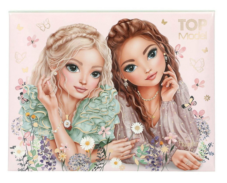 TOP MODEL Boîte de papeterie SUMMER FEELING 15,5x20cm