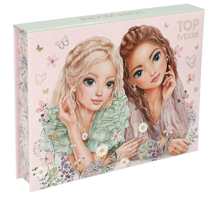 TOP MODEL Boîte de papeterie SUMMER FEELING 15,5x20cm
