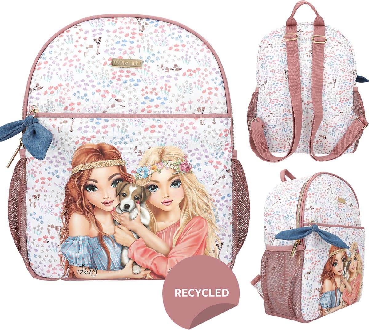 TOP MODEL Petit Sac À Dos Velo fleur