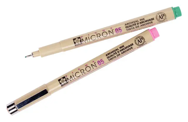 SAKURA Étui de 9 couleurs Pigma Micron 05