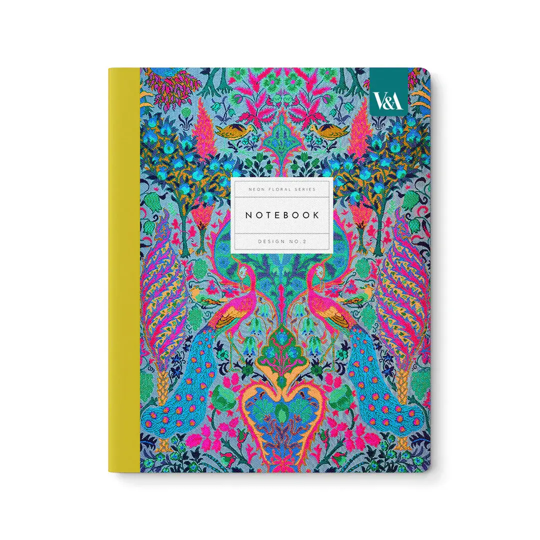 OHH DEER Neon Floral Peacock Premium Exercise Book (10x8) (12554)