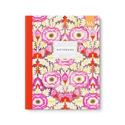 OHH DEER Neon Floral Symmetrical Primrose Premium Exercise Book (10x8) (12557)
