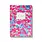 OHH DEER Neon Floral Pink and Blue Premium Perfect Bound Notebook (A5) (12538)