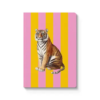 OHH DEER Striped Tiger Perfect Bound Notebook (A5)