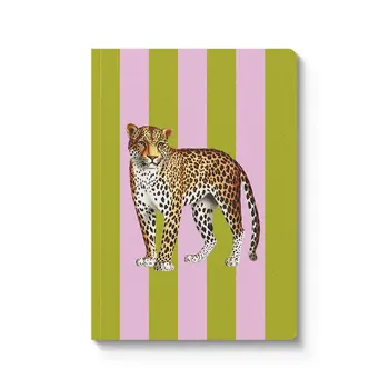 OHH DEER Striped Leopard Perfect Carnet à couverture souple 176p (A5)