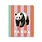 OHH DEER Striped Panda Exercise Book Carnet à couverture souple 64p (25,4x20,3cm)