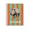 OHH DEER Striped Rhino Exercise Book Carnet à couverture souple 64p (25,4x20,3cm)