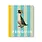 OHH DEER Striped Penguin Exercise Book Carnet à couverture souple 64p (25,4x20,3cm)
