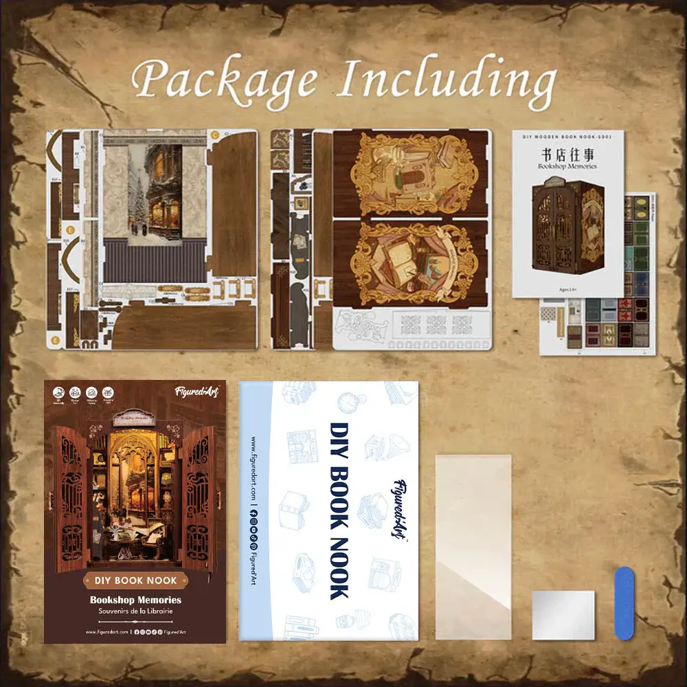 FIGURED'ART Book Nook - Souvenirs de la Librairie