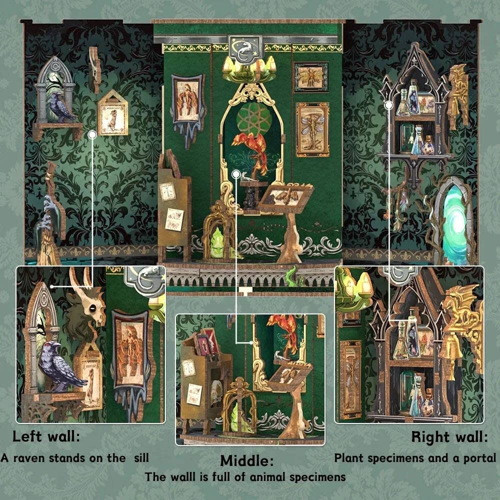 FIGURED'ART Book Nook - L'Herbier des Ombres