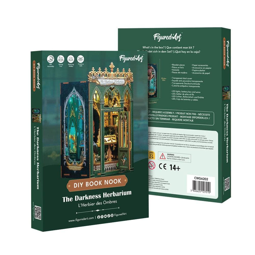 FIGURED'ART Book Nook - L'Herbier des Ombres