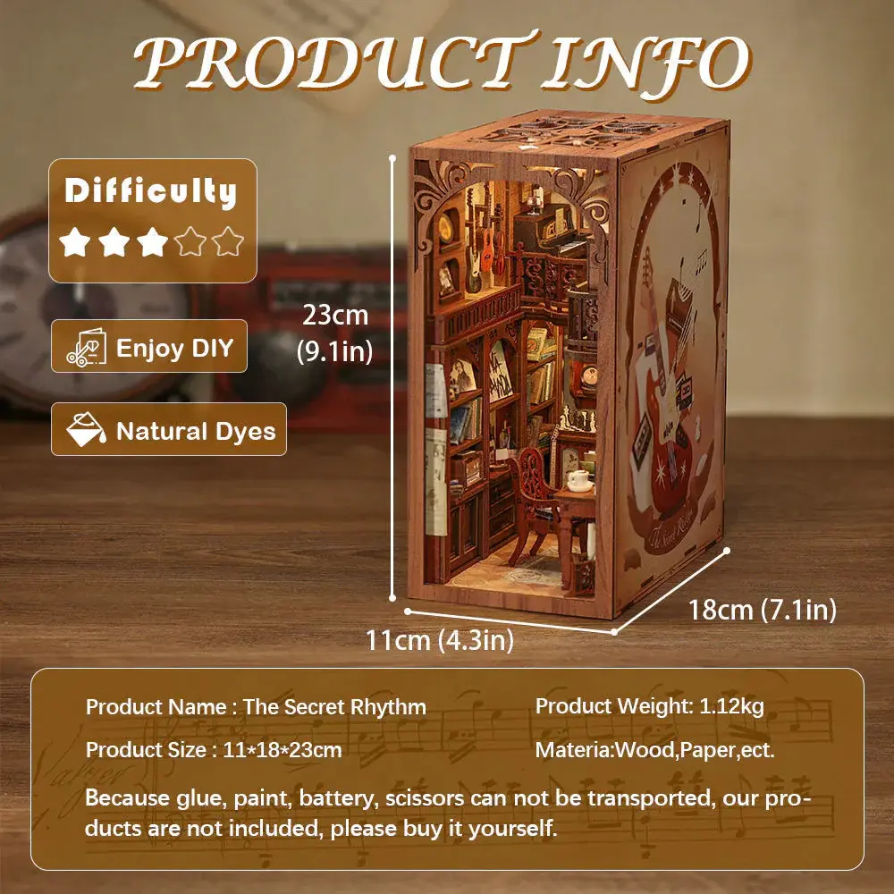 FIGURED'ART Book Nook - Le Rythme Secret