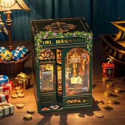 FIGURED'ART Book Nook Librairie des Hiboux - Type 1