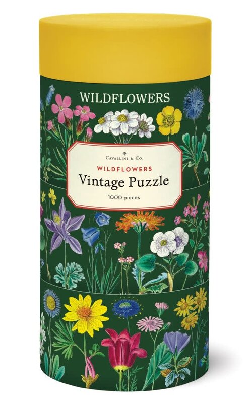 CAVALLINI & Co. Puzzle 1000 pièces Fleurs Sauvages 2 55x70cm
