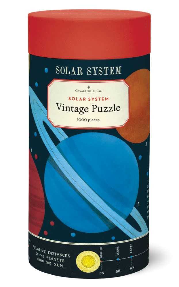 CAVALLINI & Co. Puzzle 1000 pièces Systeme Solaire 55x70cm