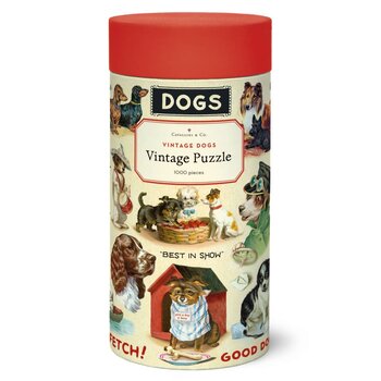 CAVALLINI & Co. Puzzle 1000 pièces Vintage Chiens 55x70cm