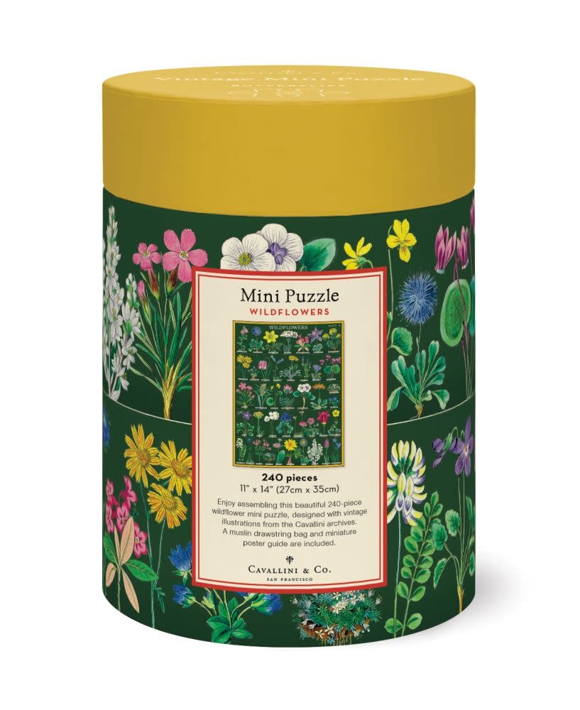 CAVALLINI & Co. Puzzle 240 pièces Wildflowers  2 27x45cm