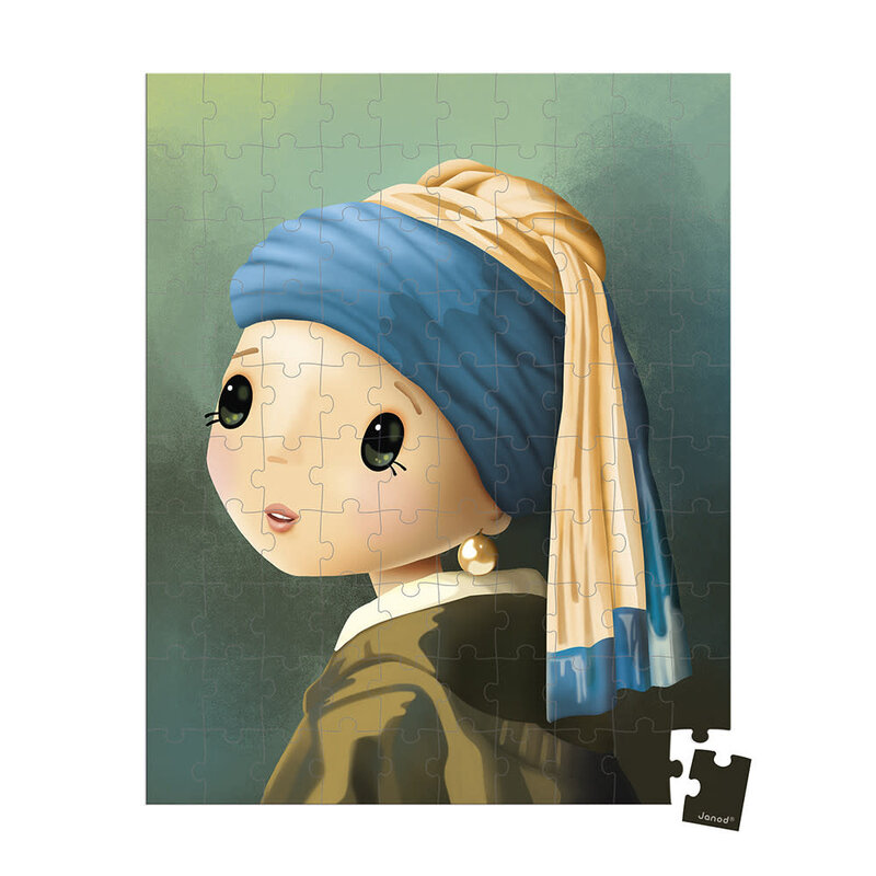 JANOD Puzzle Inspire De Vermeer - 100 Pcs