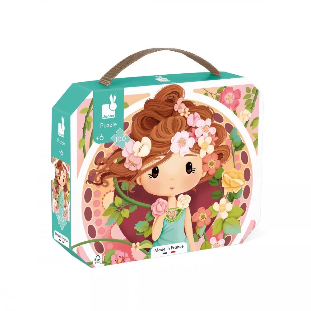 JANOD Puzzle Inspired By Mucha - 100 Pcs