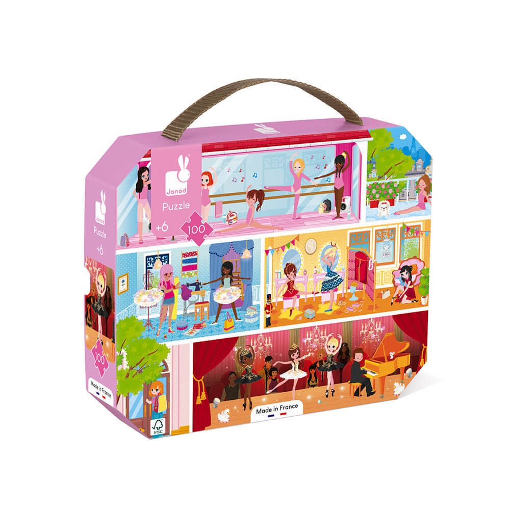 JANOD Puzzle Danse Académie - 100 Pcs