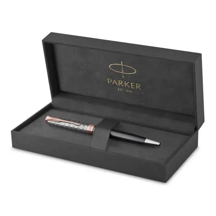 PARKER Stylo Bille M Sonnet Premium Métal Gris