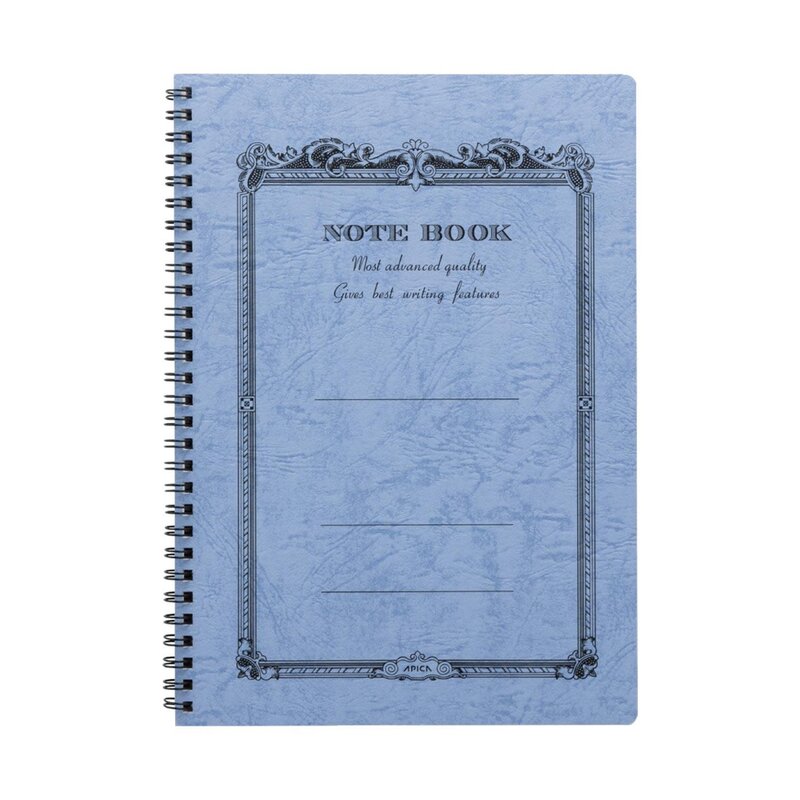 APICA Carnet CD Twing Ring Semi-B5 Ligné Wisteria (Fuji)