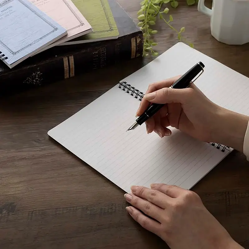 APICA Carnet CD Twing Ring Semi-B5 Ligné Wisteria (Fuji)