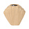 DECOPATCH Vase Coquillage 8,5x17x15cm