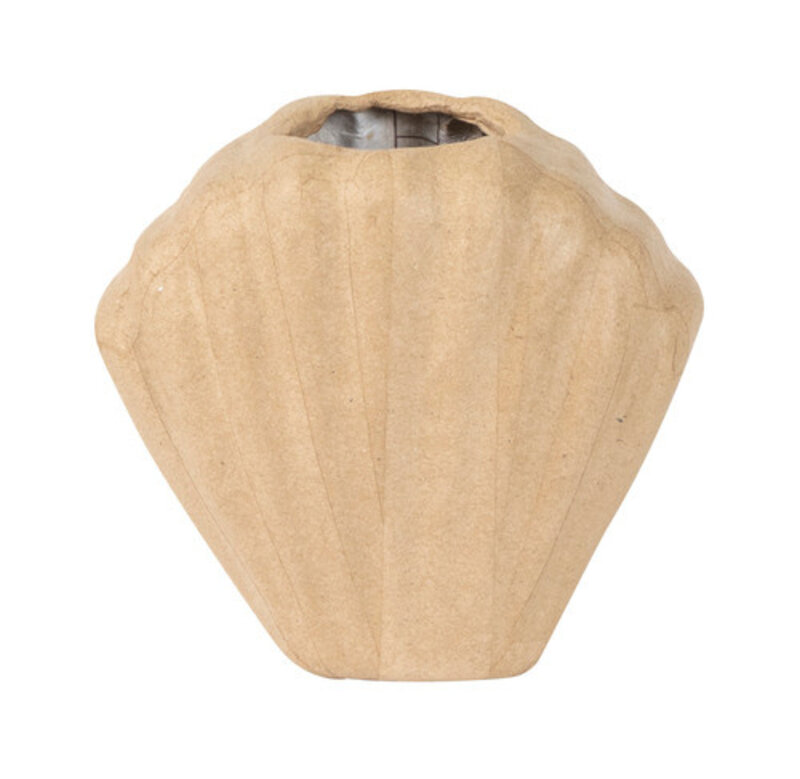 DECOPATCH Vase Coquillage 8,5x17x15cm